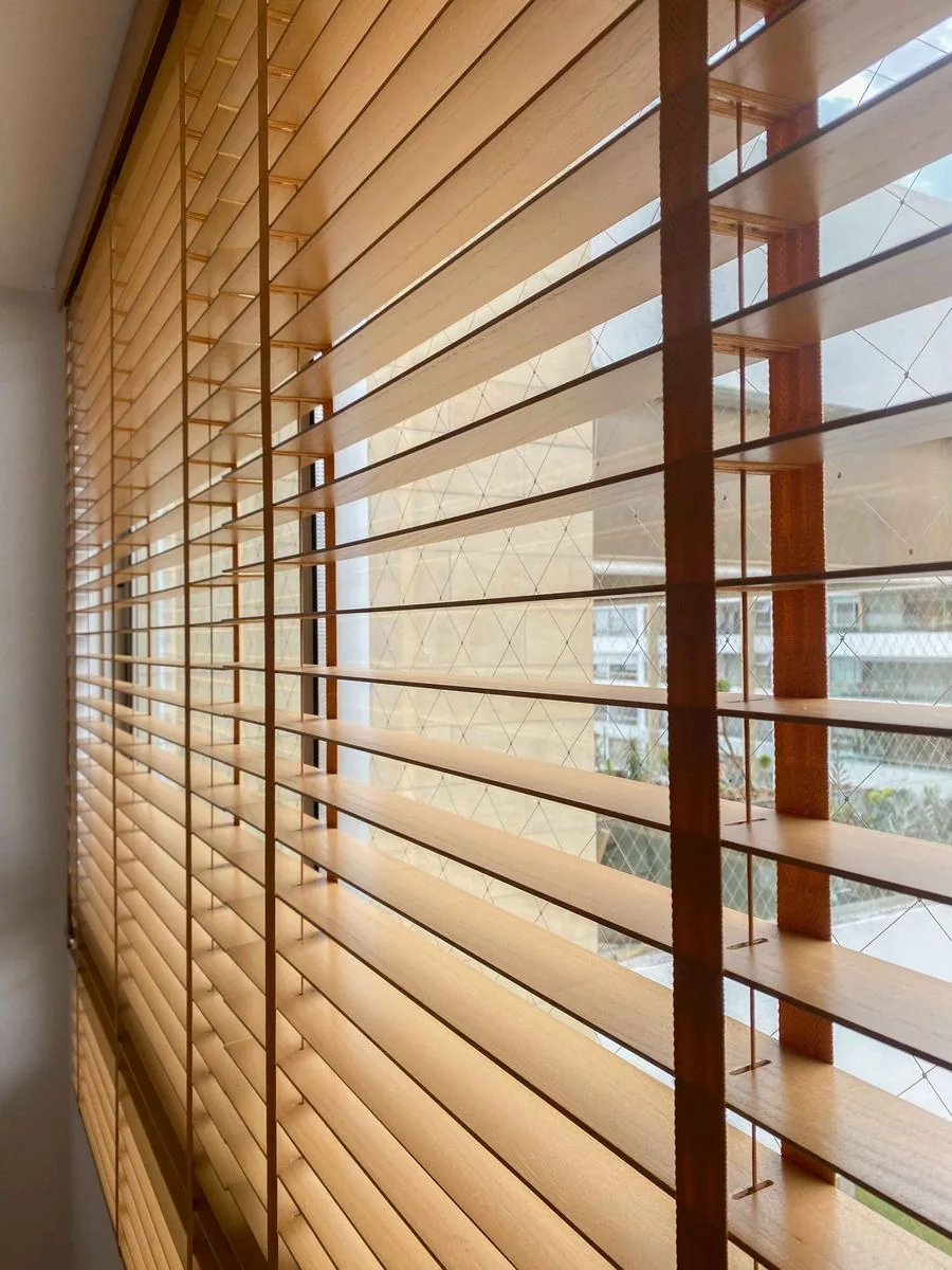 Persiana de madera natural — Decotip